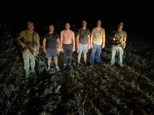 Прикордонники впродовж тижня затримали сімох ухилянтів