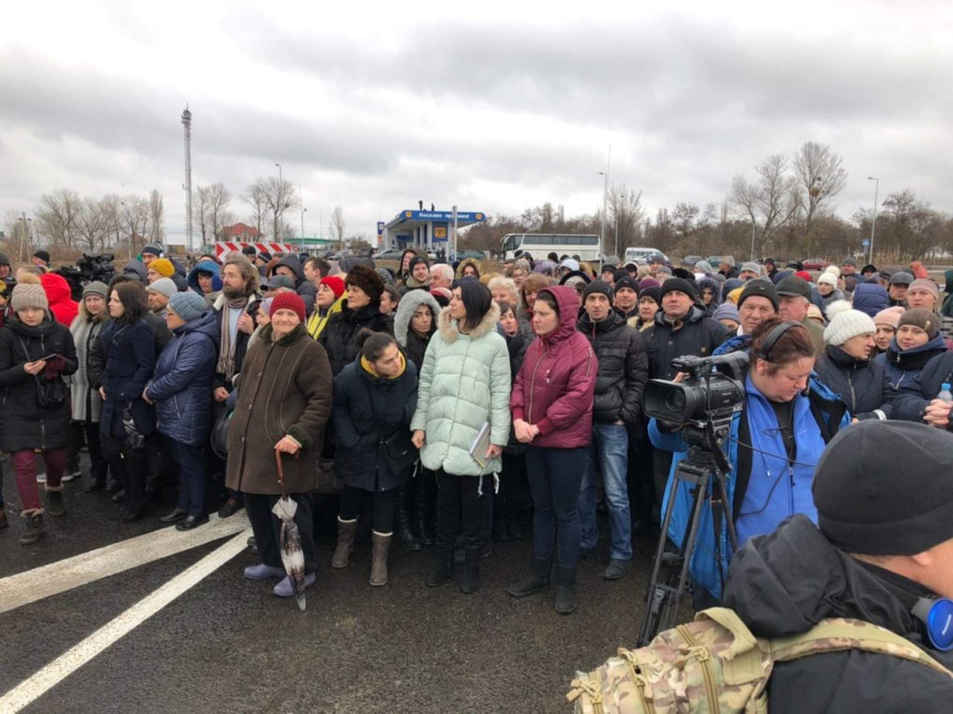 Открытие отремонтированной трассы «Одесса-Рени» при участии Петра Порошенко