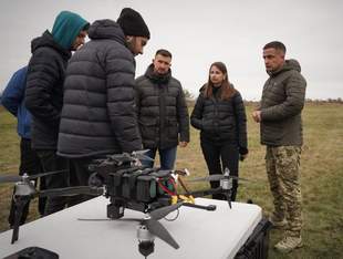 Presentation and flight tests of the domestic Mavic took place in Ukraine