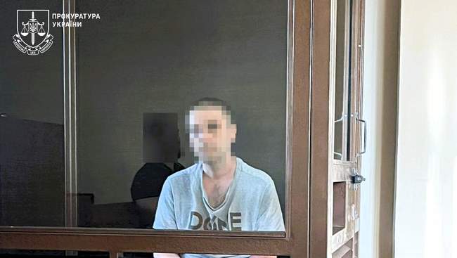 Подозреваемый в теракте. ФОТО: od.gp.gov.ua