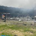 Ворожі ракети знищили базу відпочинку та склад Червоного Хреста на Одещині