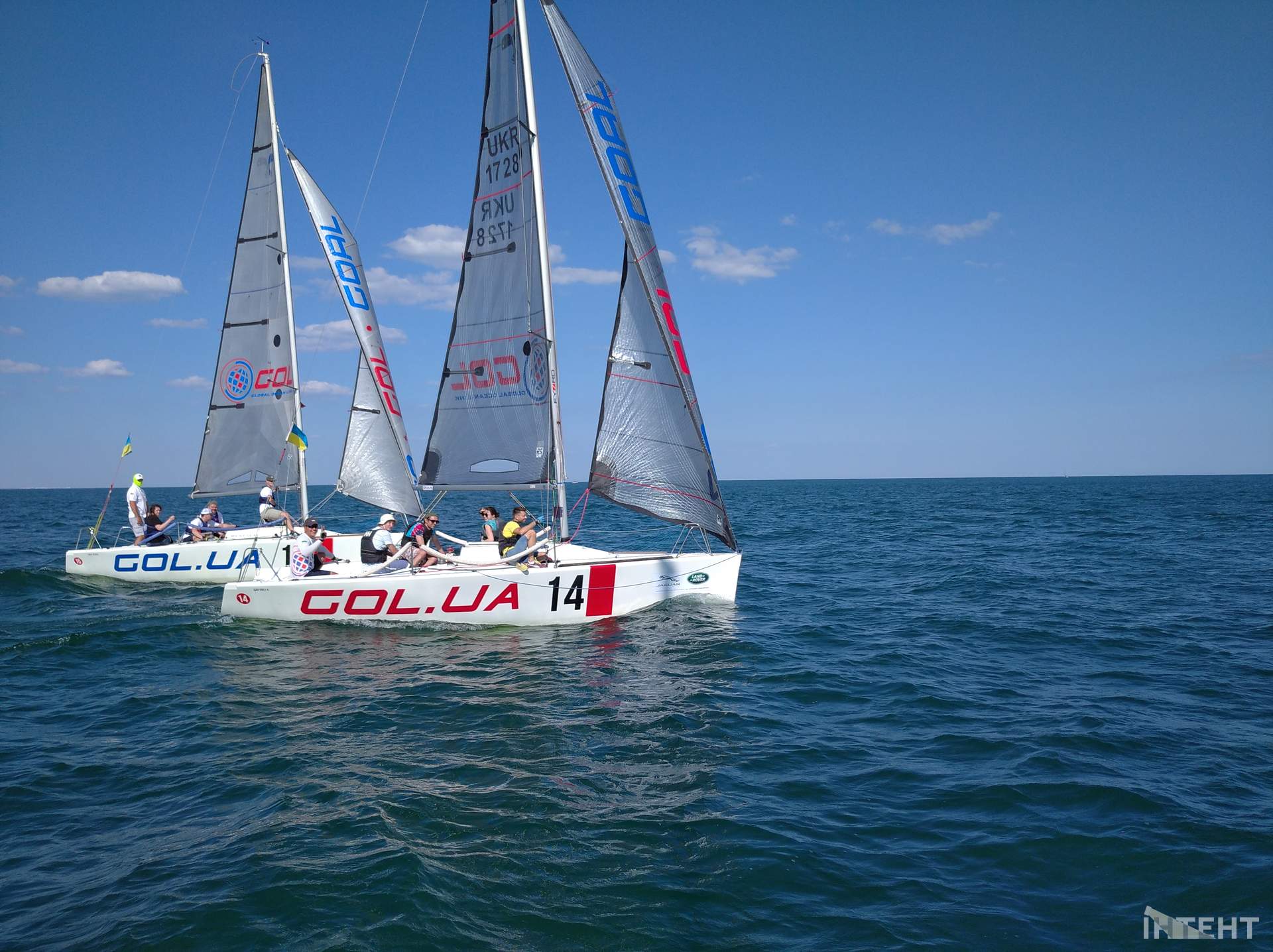 Перша регата серед одеських онлайн-медіа