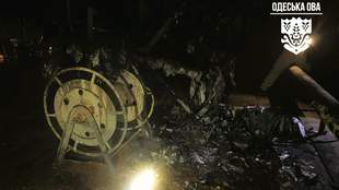 На Одещині ворожі безпілотники пошкодили портове обладнання