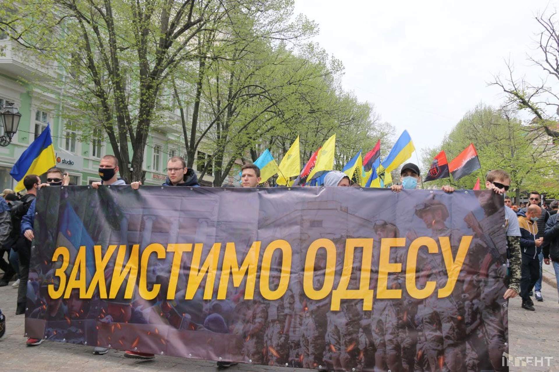 Заходи в центрі Одеси, присвячені подіям 2 травня