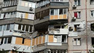 Russian army shells Kherson with bombs and damages 24 houses