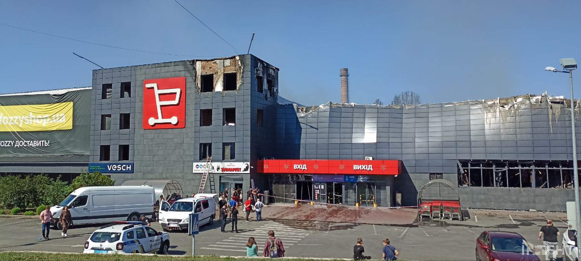 Понівечена Одеса у світлинах Інтента