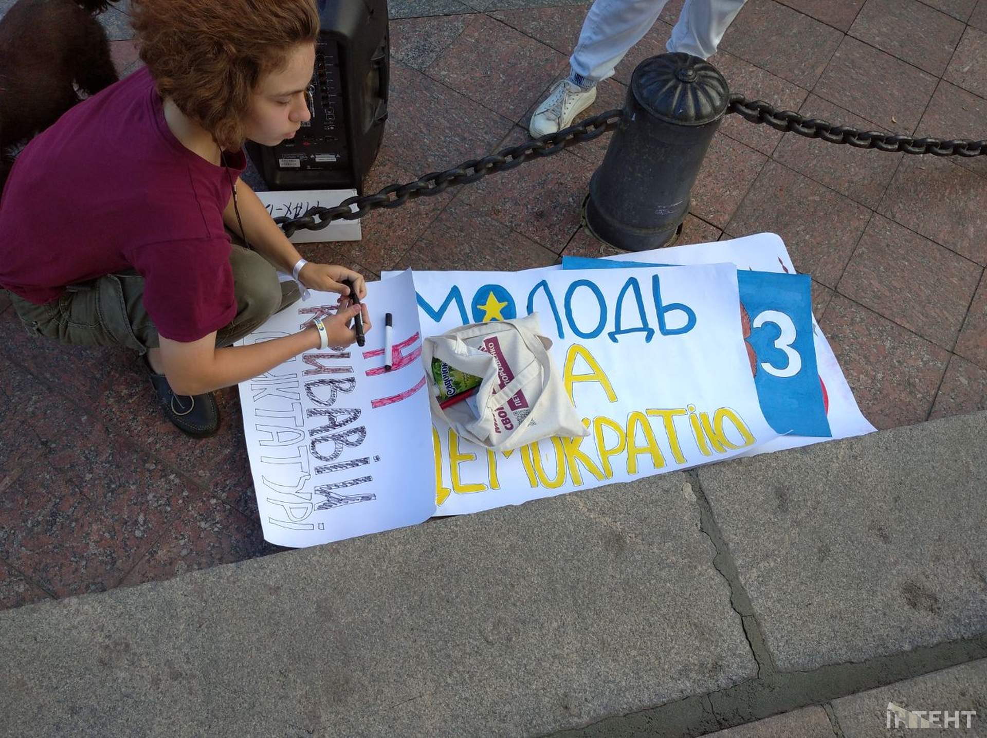 "Жыве Беларусь": в Одесі підтримали акції білорусів за чесні вибори