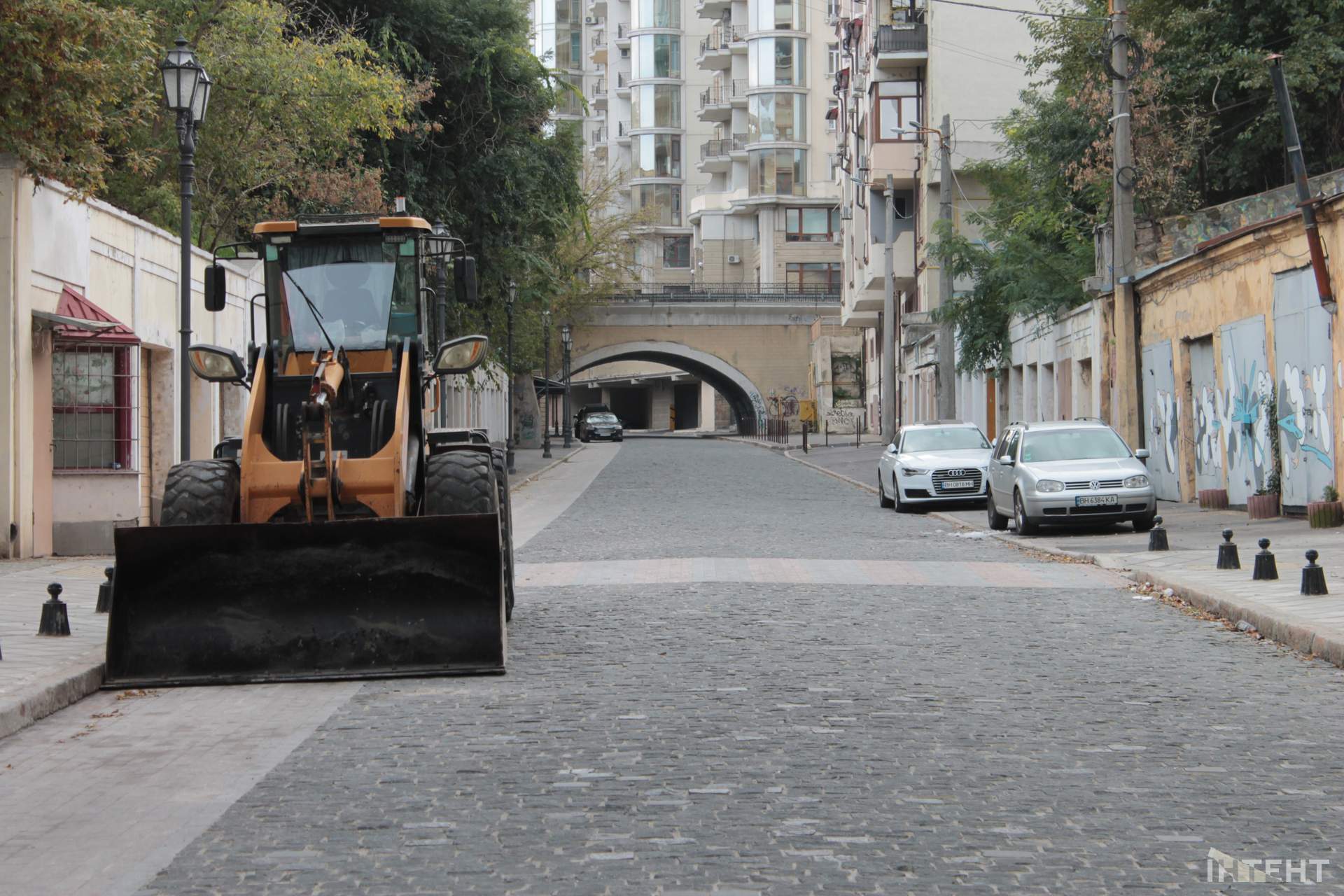 В Одесі майже завершили ремонтувати Деволанівський узвіз