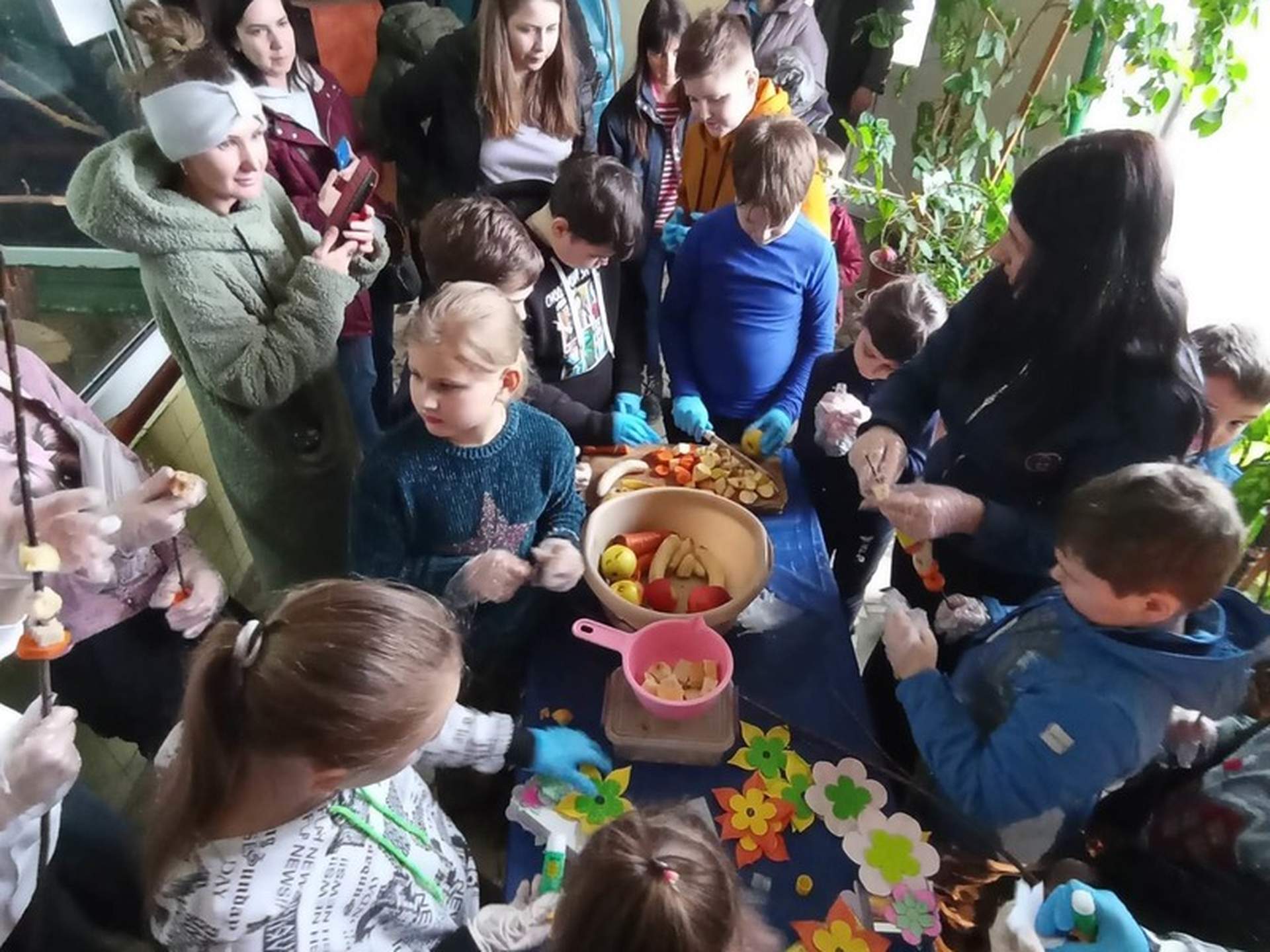 У Миколаївському зоопарку провели захід для дітей за участю мавп