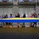 В Одесі на восьмий день протесту розгорнули 12-метровий прапор