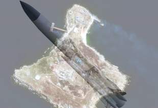 Zmeinyi Island suffered a missile attack from Russians