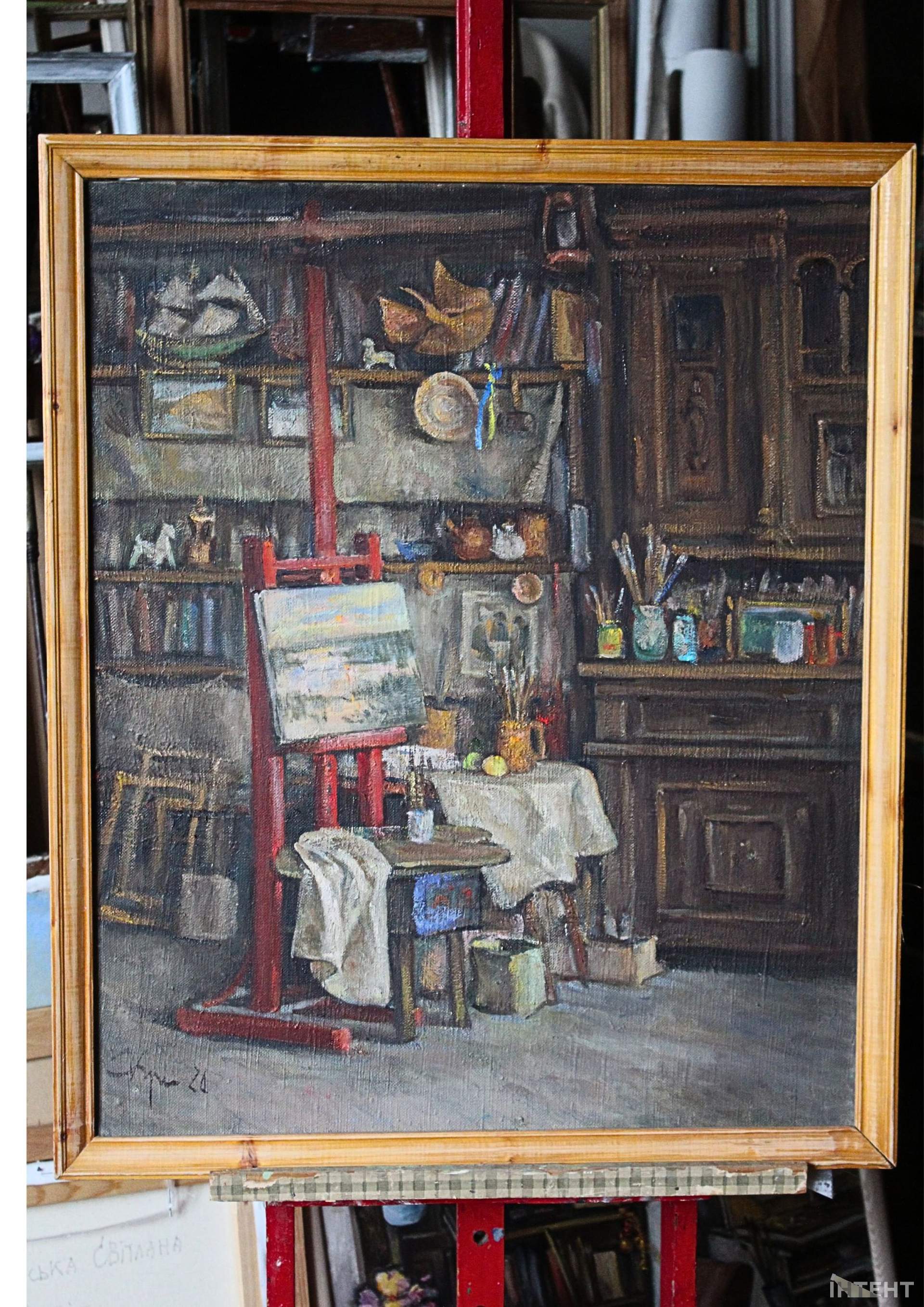 Між пензлем і війною: інтимний простір художниці продемонстрували в одеському музеї Блещунова