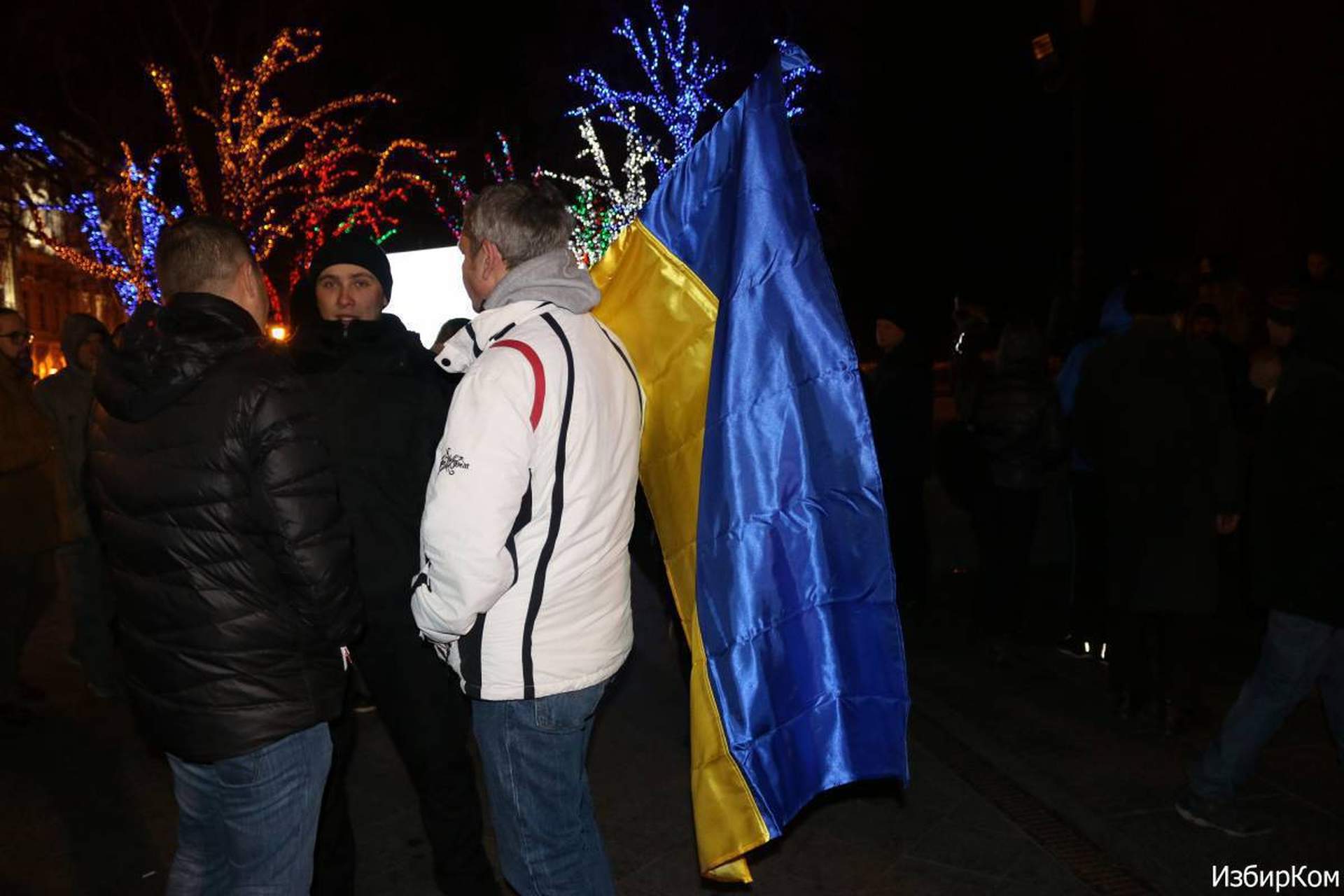«Пылающая память одесситов» на Потемкинской лестнице