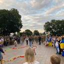 В центрі Одеси виклали свічками мапу України в пам'ять про загиблих героїв