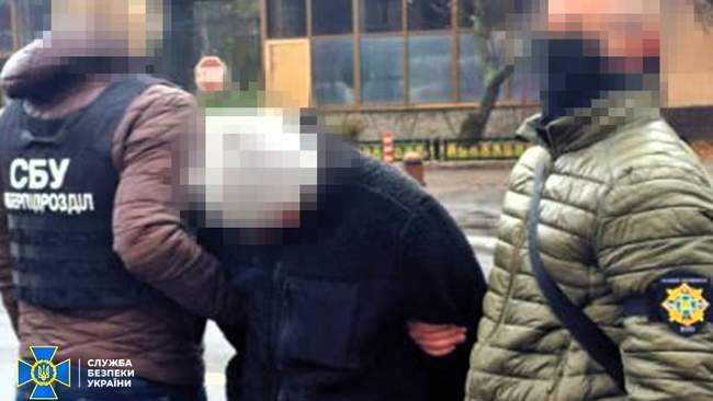 Задержание подозреваемых. ФОТО: ssu.gov.ua