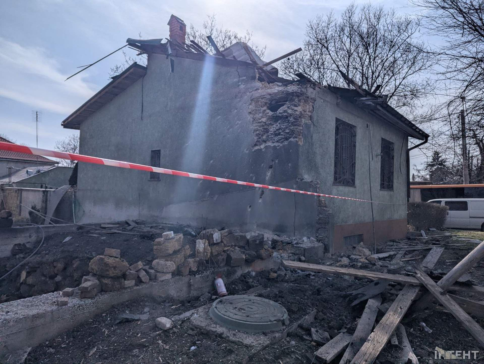 В Одесі зранку росіяни поцілили в будинок