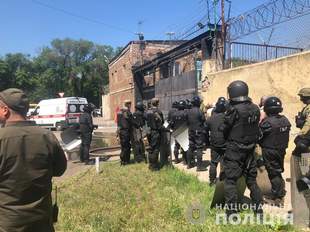 Полиция начала расследования событий в одесской тюрьме