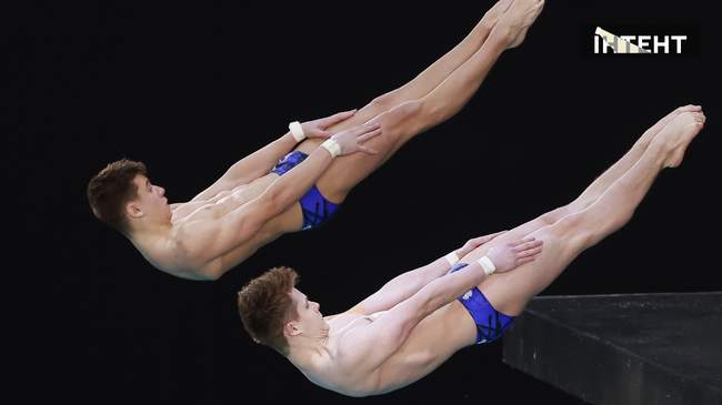 Алексей Середа и Марк Гриценко. Фото: Ukrainian Diving Federation