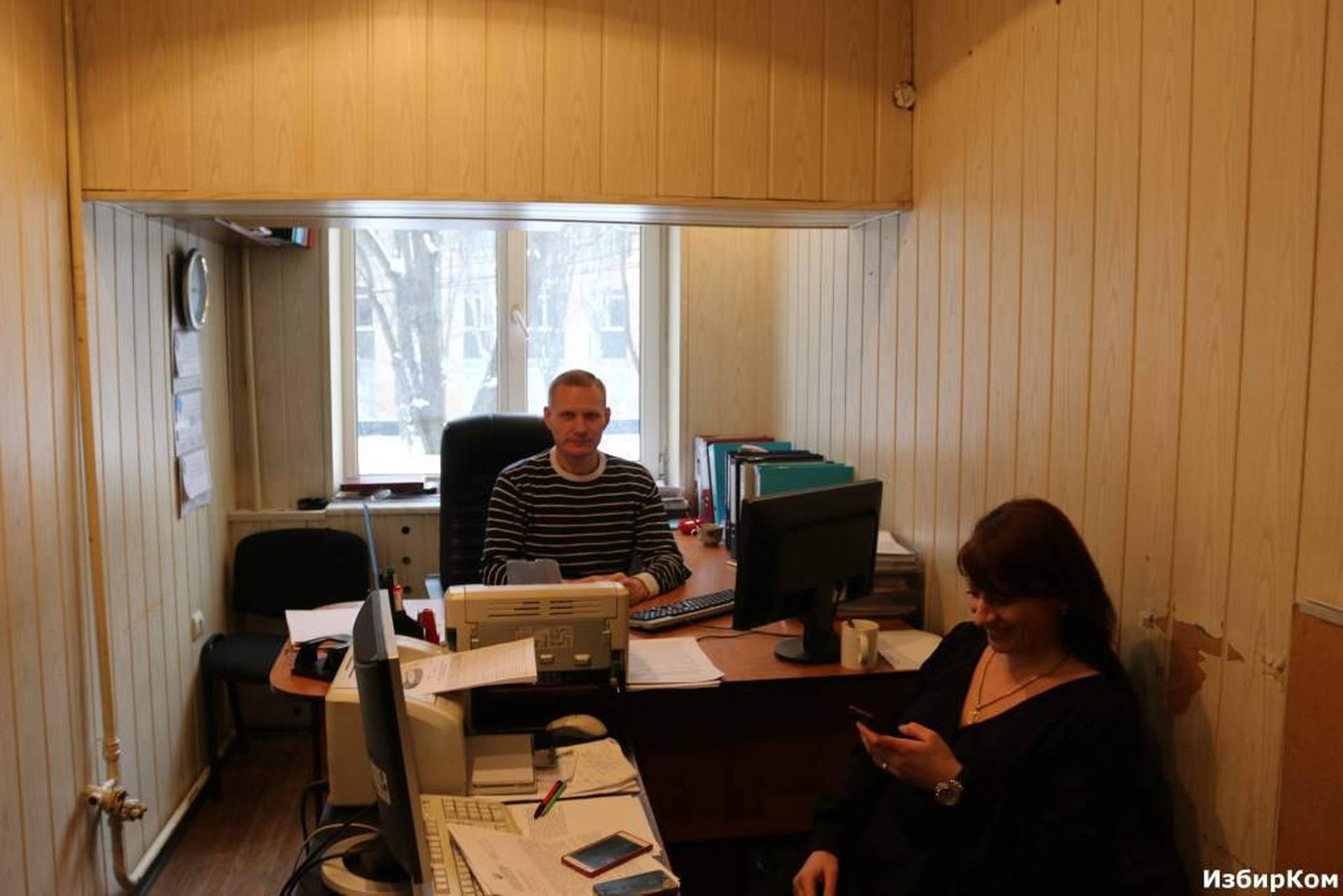 Кабинет начальника ГАИ Александра Одижного