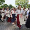 В Одесі розгорнули великий прапор України у Всесвітній день вишиванки