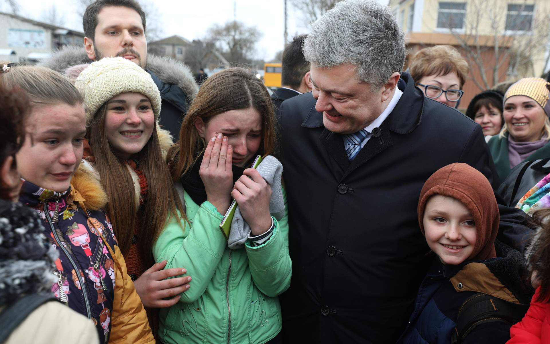 Открытие отремонтированной трассы «Одесса-Рени» при участии Петра Порошенко
