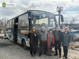 Завдяки підтримці Латвії у Херсоні з'явився новий шкільний автобус