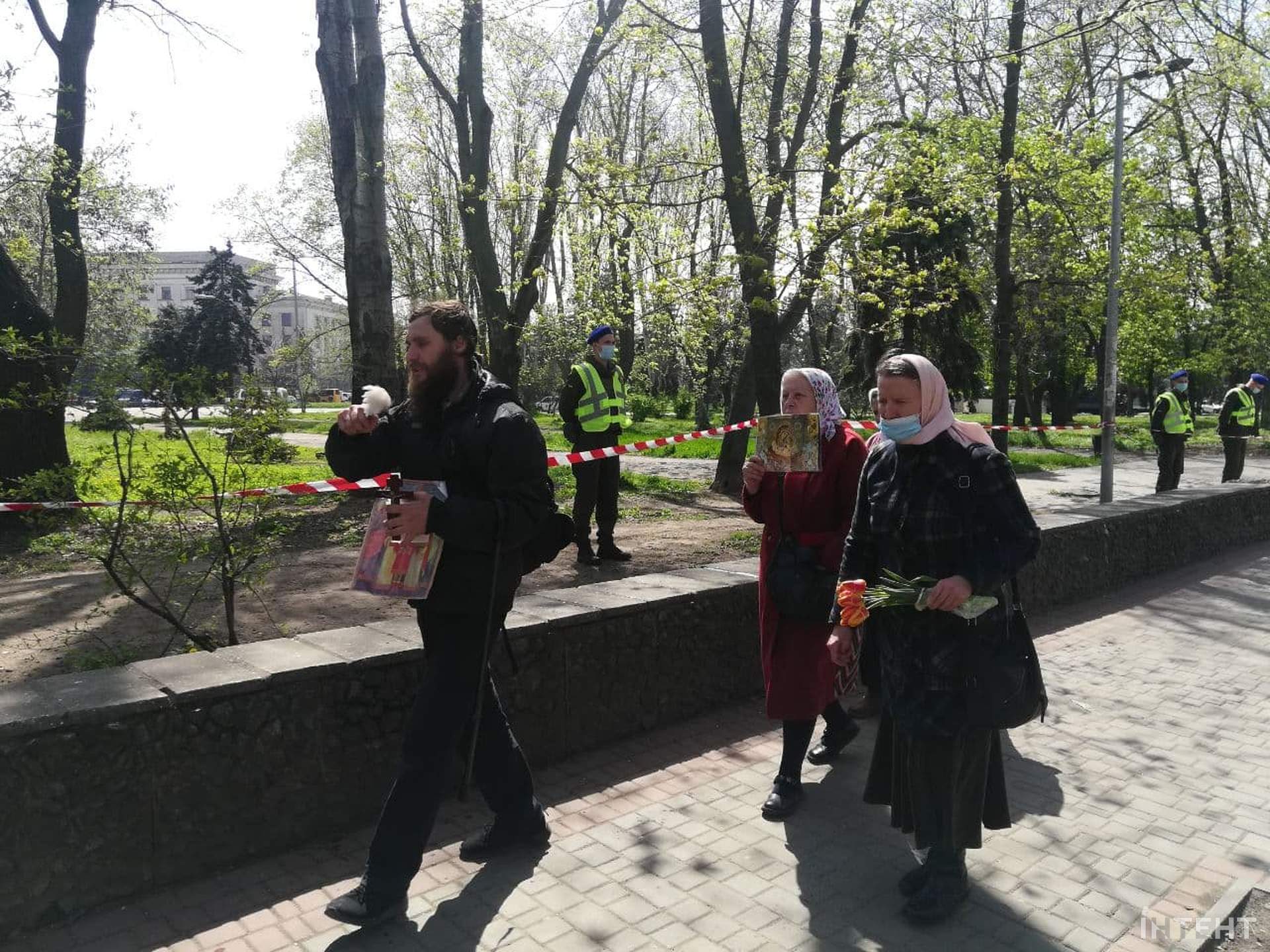 Заходи в центрі Одеси, присвячені подіям 2 травня