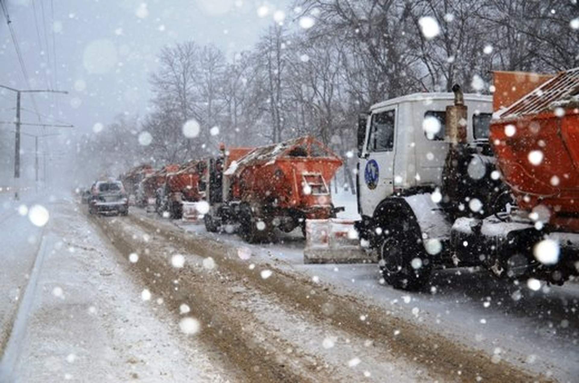 Одесская область в снежном плену 