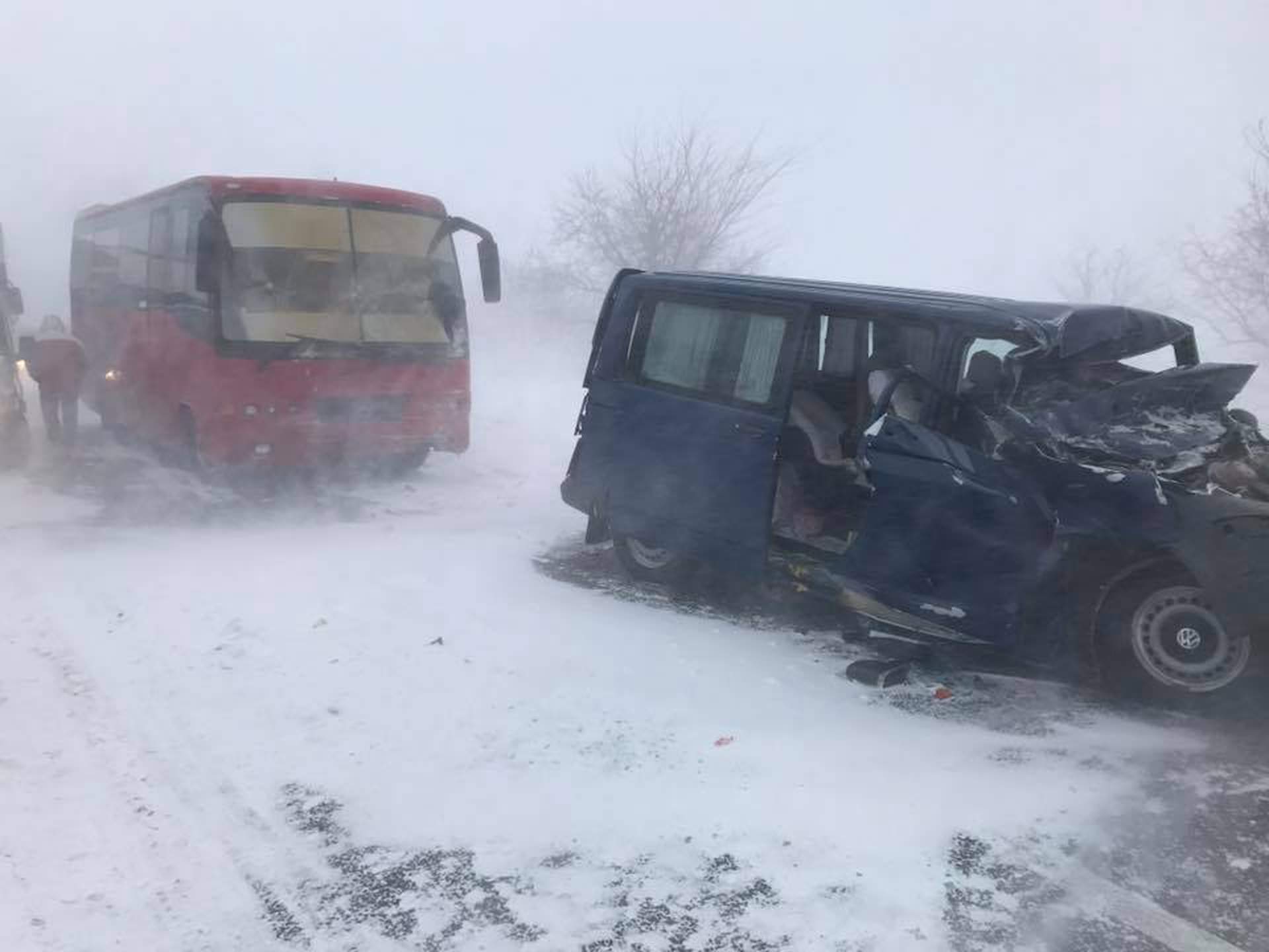 Одесская область в снежном плену 