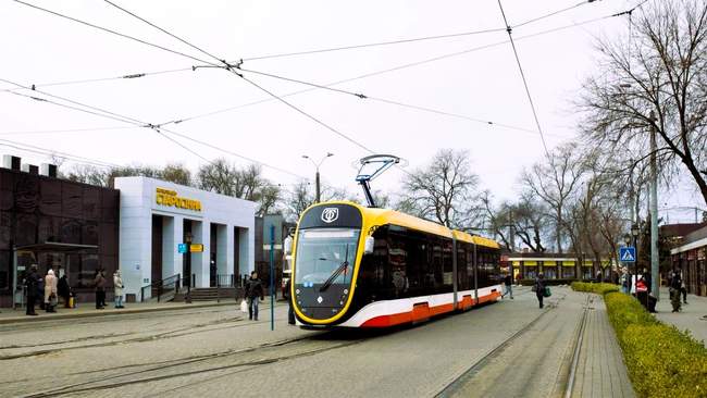 Одсеький трамвай. ФОТО: КП "Одесміськелектротранс"/facebook