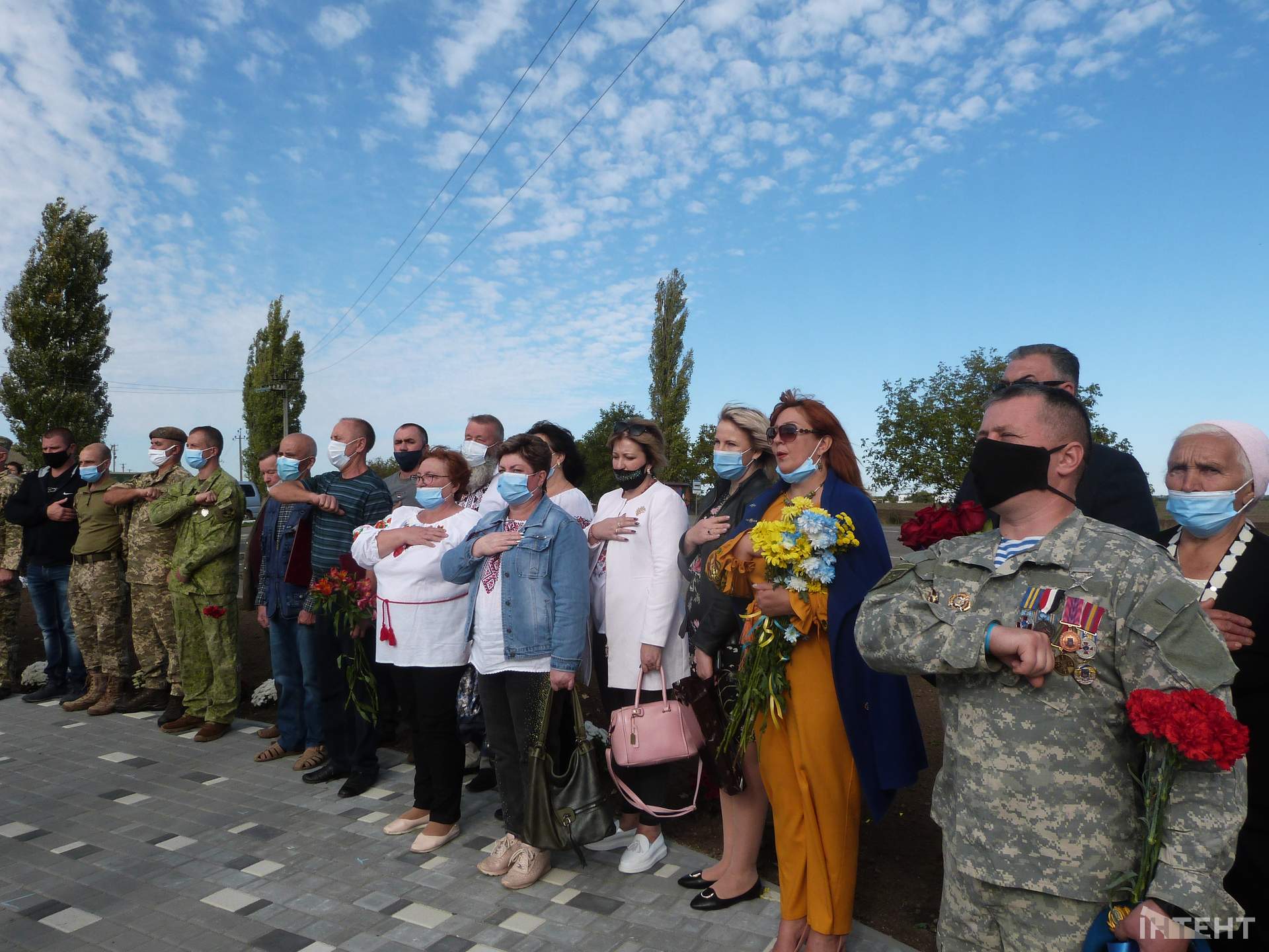 У Доброславі відкрили пам`ятний знак Героям 28 бригади