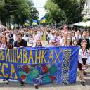В Одессе состоялся VIII Мегамарш в вышиванках
