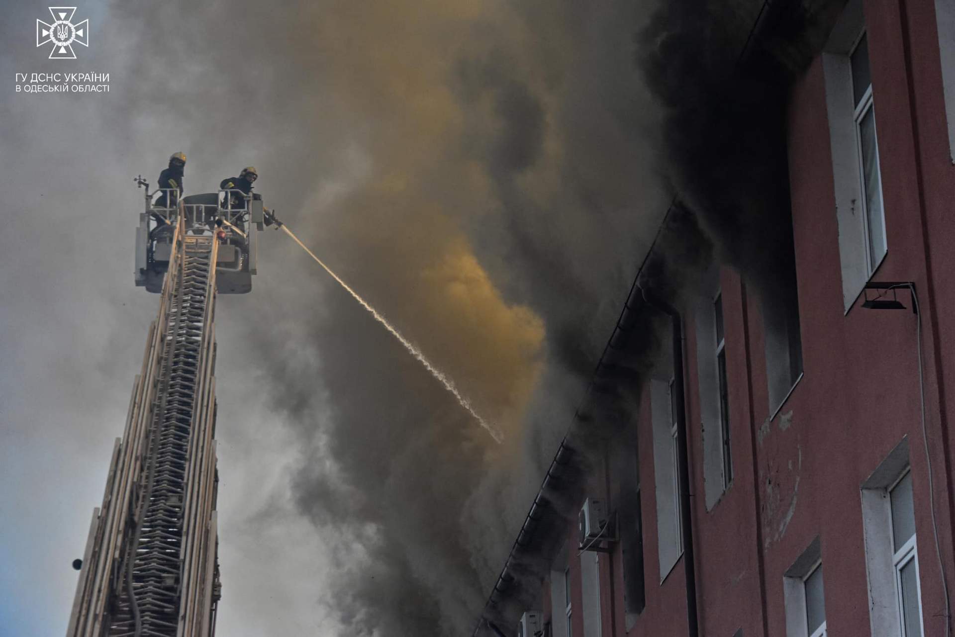 В Одесі горів завод