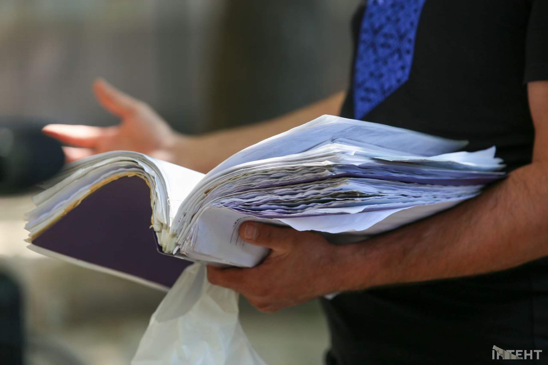 Мешканці пам'ятки архітектури в Одесі влаштували перформанс