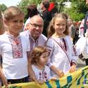 В Одессе состоялся юбилейный десятый МегаМарш в вышиванках