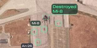 Ukrainian drones destroy helicopters in occupied Crimea