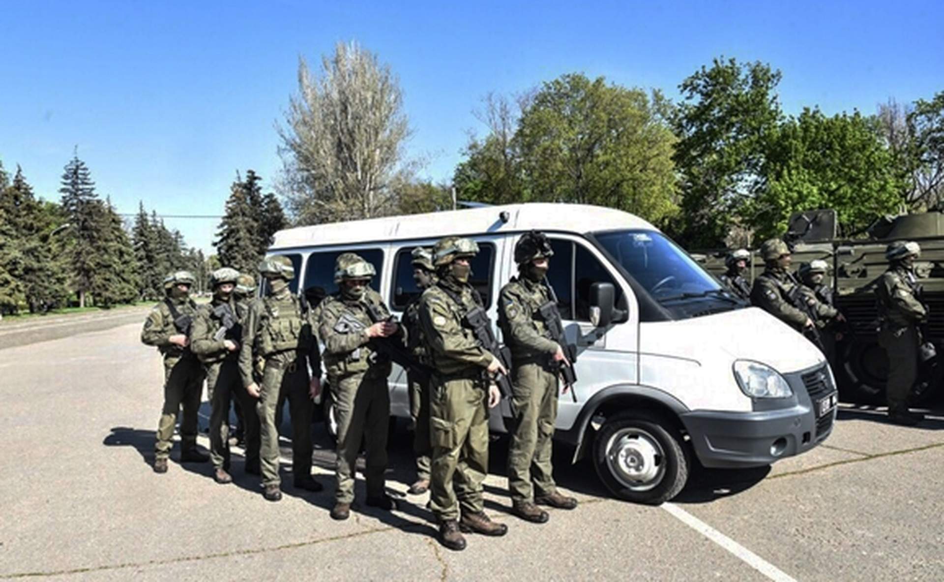 Как в Одессе прошел строевой смотр в преддверии мая