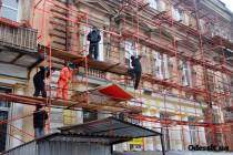 В мэрии отказались от услуг компании, реставрировавшей фасады