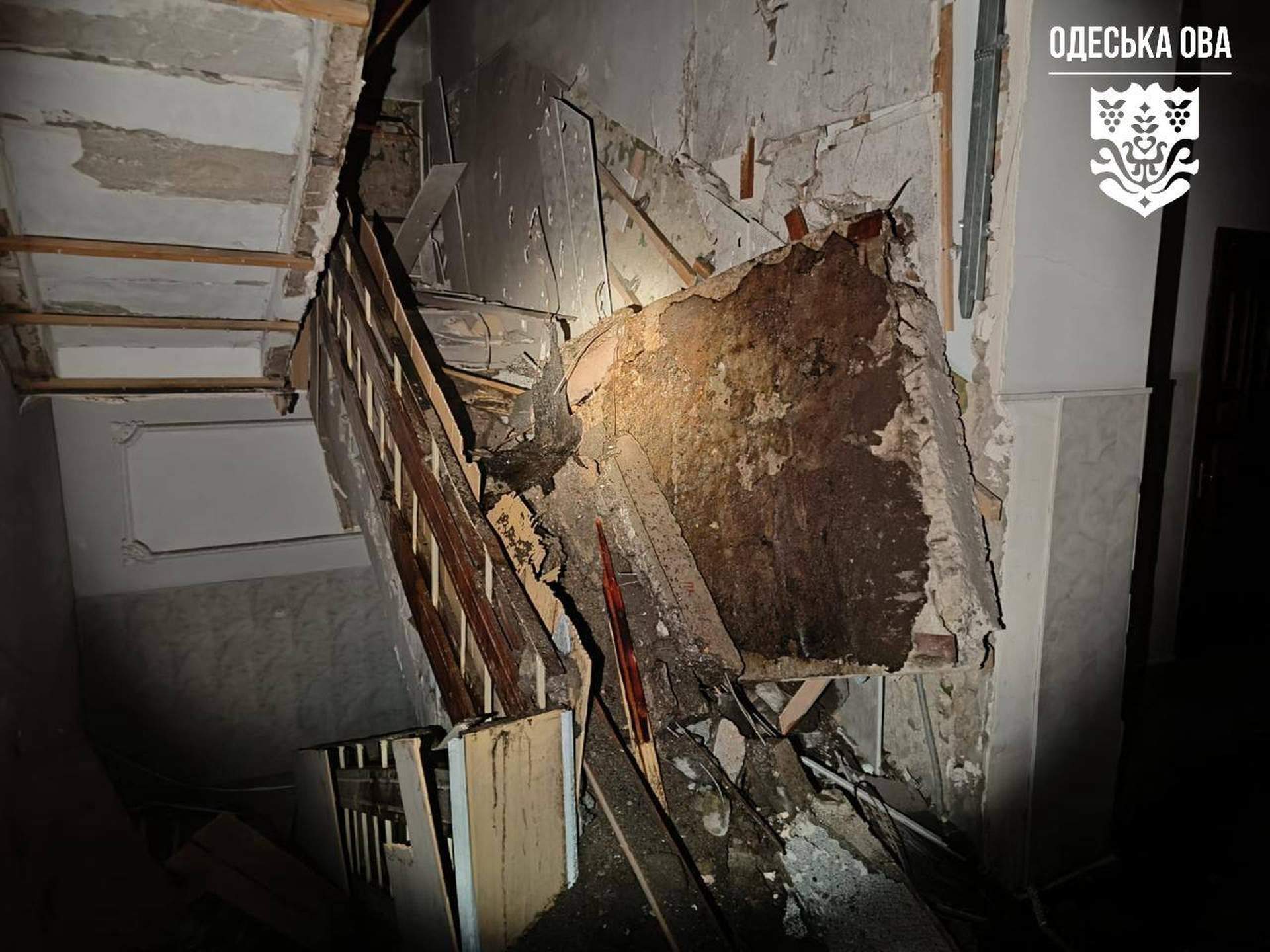 Внаслідок нічної атаки на Одещині постраждала людина