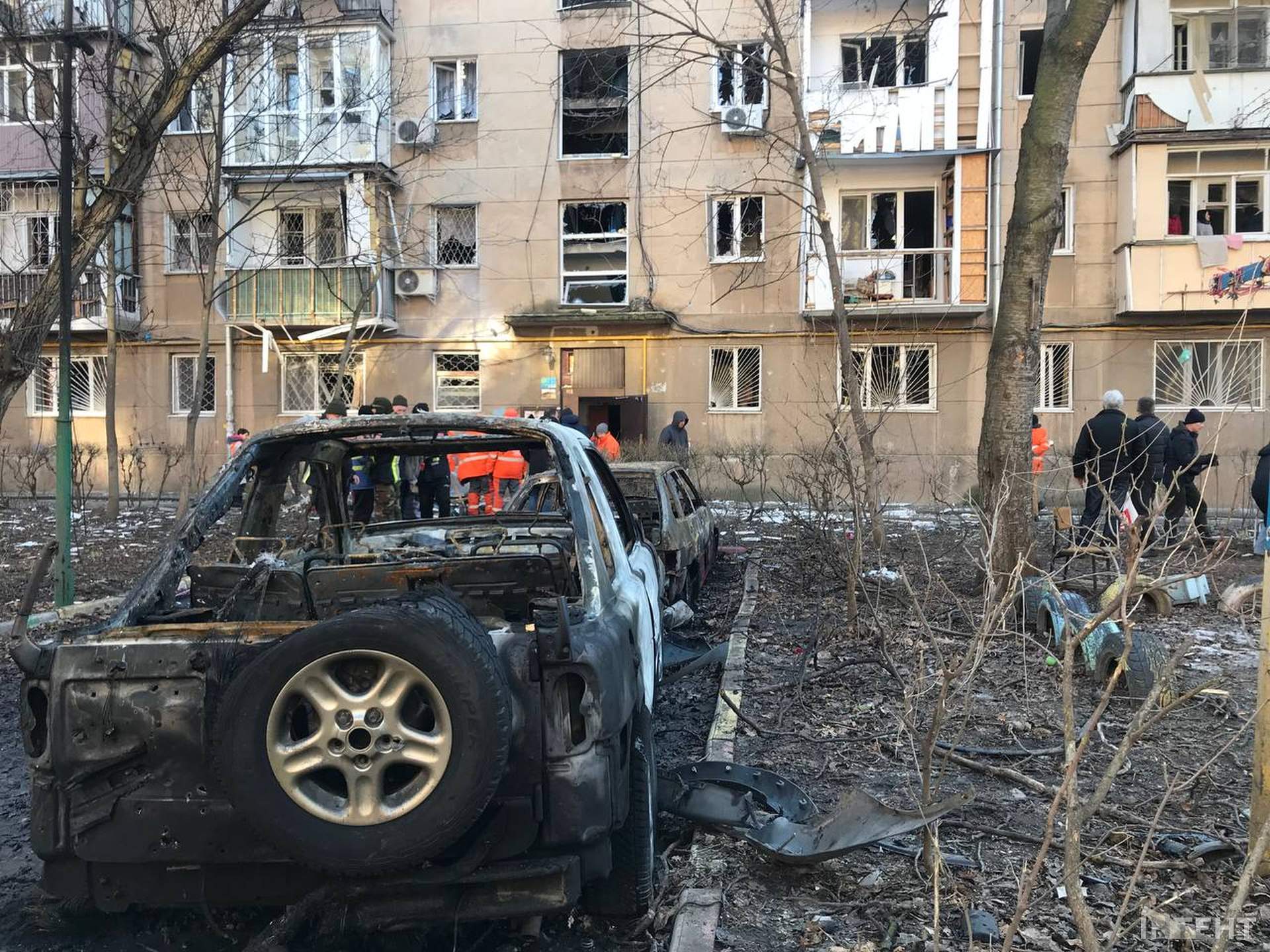 Наслідки нічної атаки Одещини у світлинах