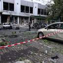 Внаслідок нічного обстрілу Одеси постраждали відділення банку та супермаркет