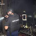 Пошкоджень від російської атаки зазнали вночі радіоринок та гуртожиток в Одесі