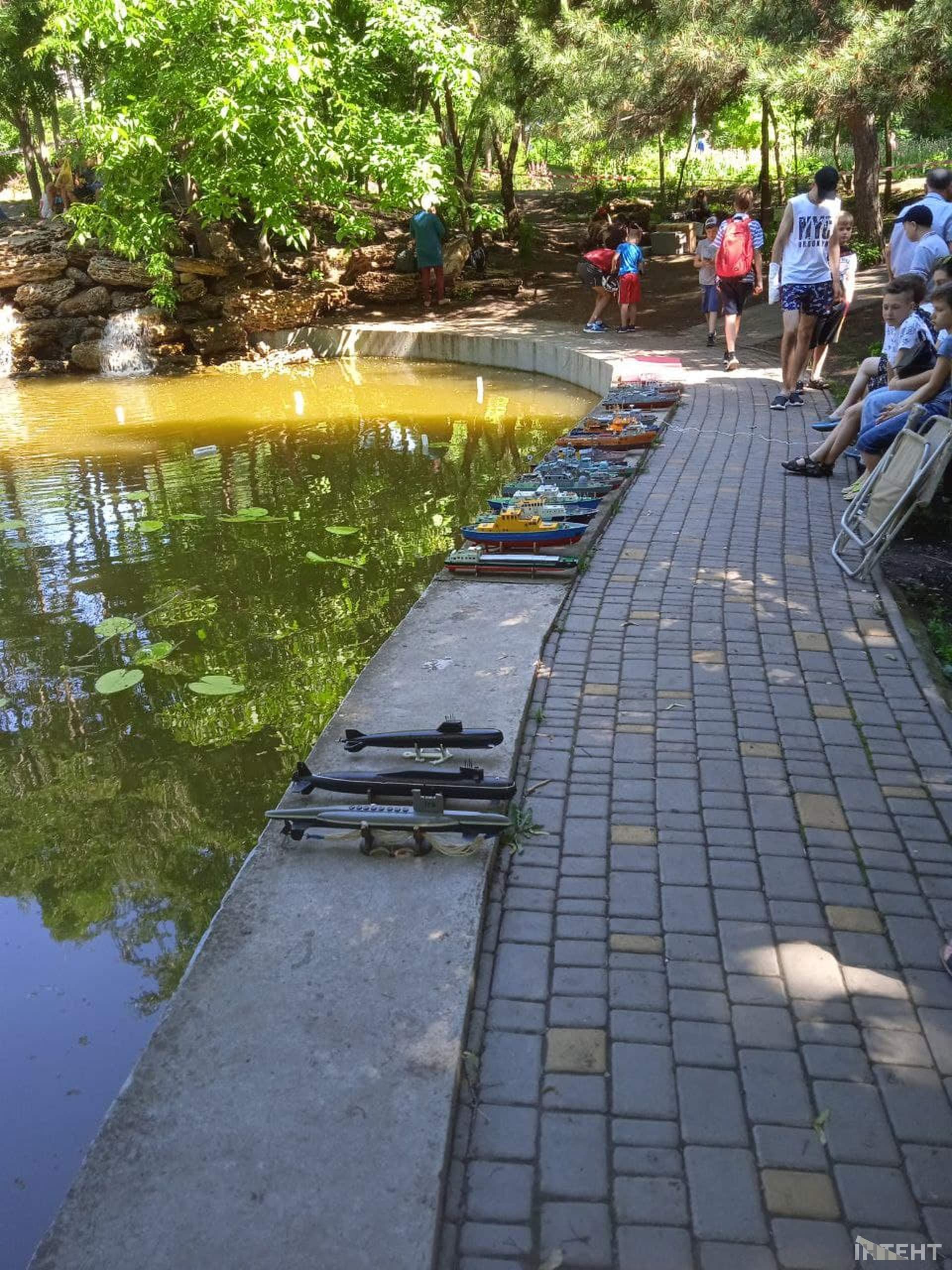 Судномоделісти змагались в одеському парку Перемоги