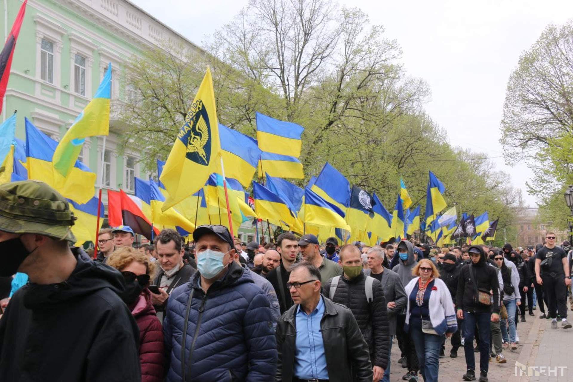 Заходи в центрі Одеси, присвячені подіям 2 травня