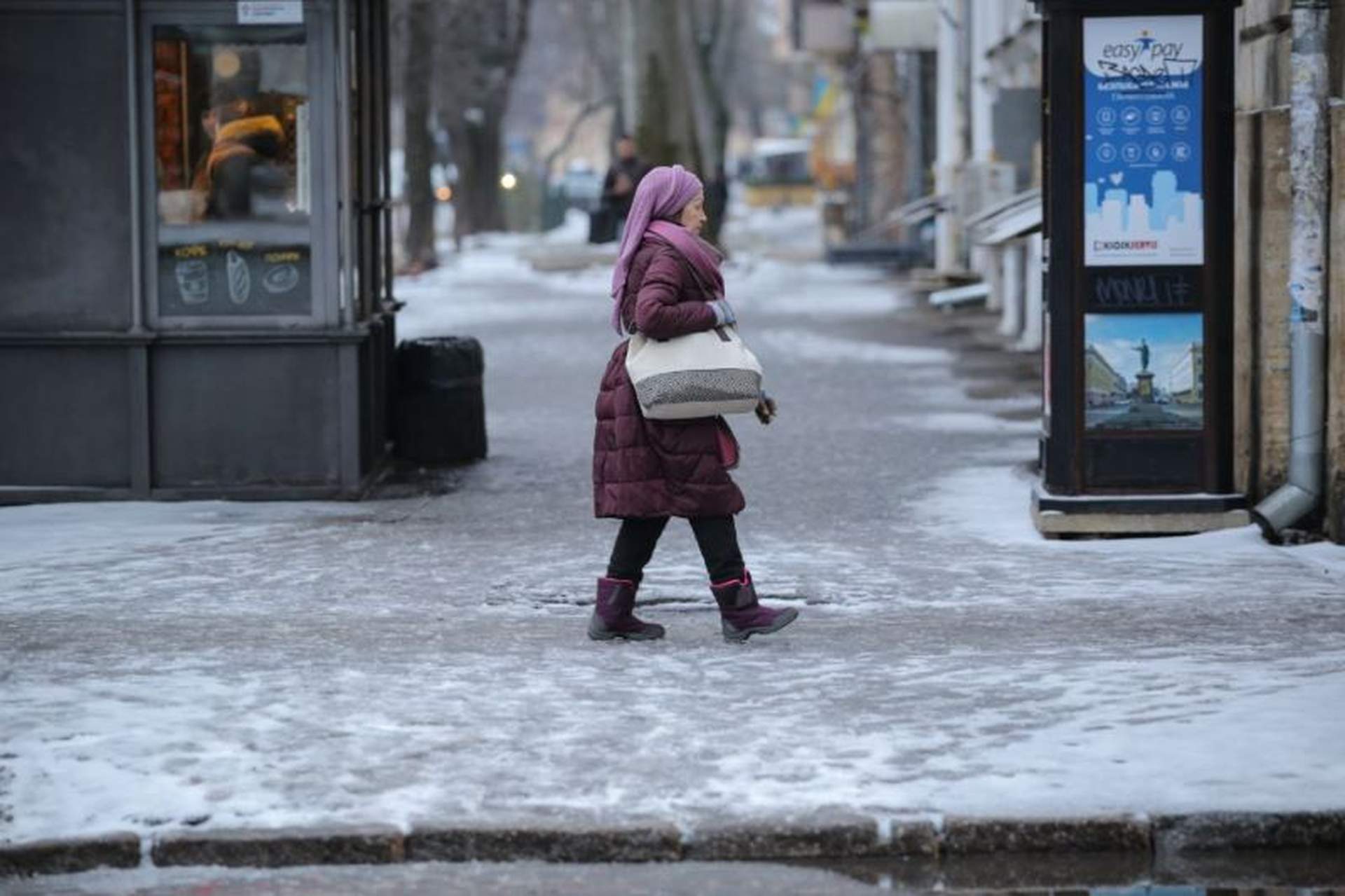 В Одесу завітала зима