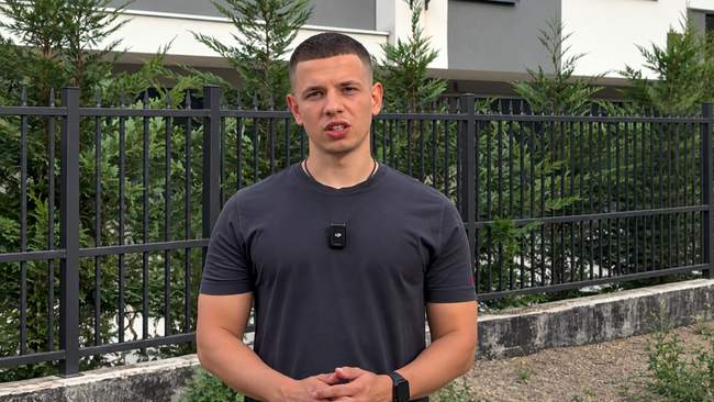 Зверненя сина ексмера Херсона. СКРИНШОТ: Станіслав Колихаєв/facebook