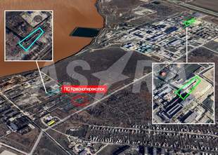 In Crimea, Ukrainian drones attack a key power substation in Krasnoperekopsk