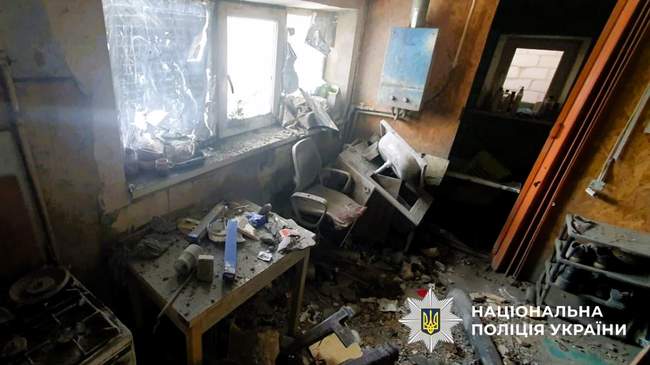 Наслідки атаки на Херсонщиніі. ФОТО: npu.gov.ua