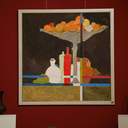 Виставка у день народження одеського художника відкрилася в темряві