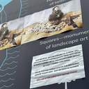 Огорожу пам'ятника Пушкіну в Одесі обклеїли картинами мобілізованого художника